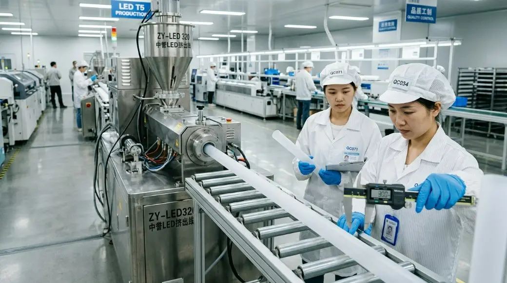 Premium LED Tube Housing Factory in China: Innovating for 2026 Global Standards & 3D Customization