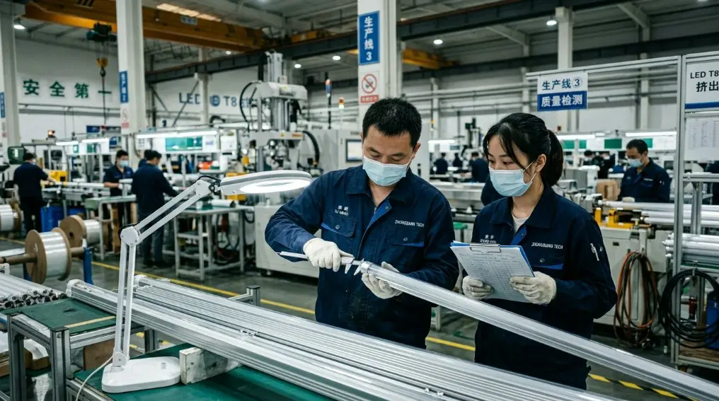 2026 China LED T8 Tube Factory: Premium PC Covers & Aluminum Bases for Global OEMs
