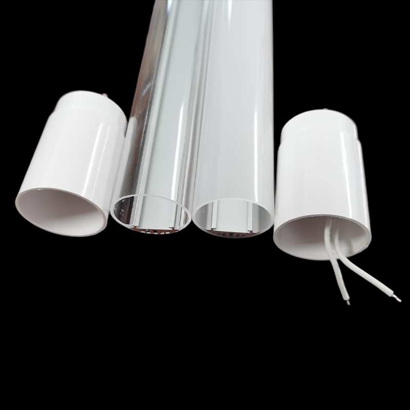 LED T8 Tube Housing PC Tube and internal Aluminum profile - Professional View